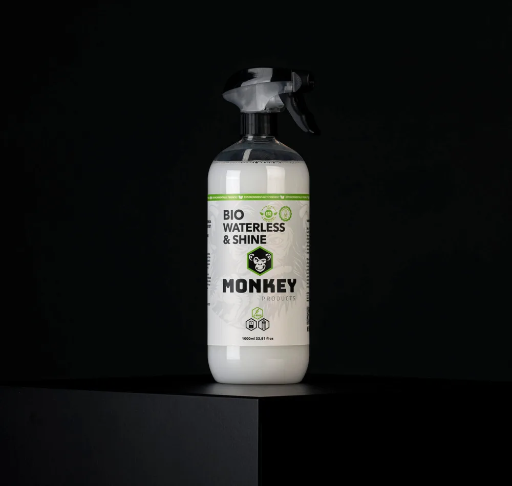 Monkey Products Очиститель безводный полирующий Monkey Bio Waterless and Shine 1 л