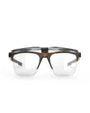 Очки Rudy Project Inkas Flip Up XL Half Rim Demi Turtle Gloss Smoke — фото 2