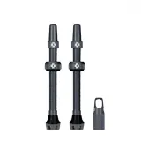 Ниппели бескамерные Muc-Off Tubeless Valve 60 мм серые — фото 1