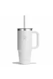 Термокружка Hydro Flask Travel Tumbler с прозрачной крышкой, 710 мл — фото 1