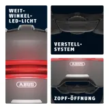 Велосипедный шлем Abus Hud-Y тёмно-серый, 51-55 cm, Тёмно-серый — фото 4