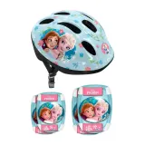 Детский набор защиты STAMP Frozen: шлем, налокотники и наколенники — фото 1