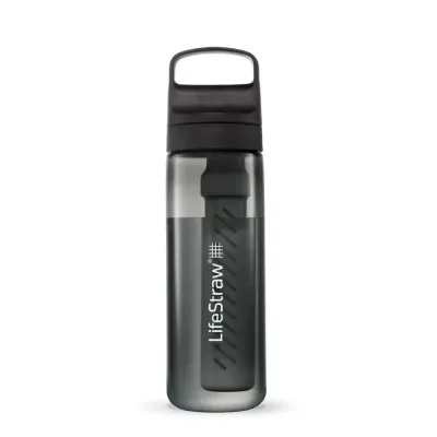 Бутылка LifeStraw Go из нержавеющей стали 650 мл Nordic Noir