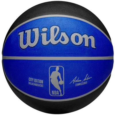 Мяч баскетбольный Wilson NBA Team City Edition Dallas Mavericks Out Ball, размер 7
