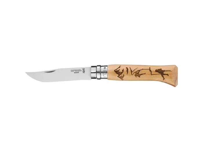 Складной нож Opinel Engraved Sport Climbing №08