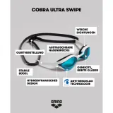 Очки для плавания для взрослых Arena Cobra Ultra Swipe — фото 5