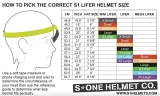 Шлем S-One Lifer глянцевый чёрный с блёстками, размер M — фото 4