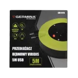 Удлинитель на катушке Germina 5 м с USB — фото 2