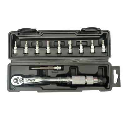 Ключ динамометрический велосипедный Pro Sport Lights 1/4 дюйма 2-24 Нм