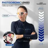 Очки велосипедные Rockbros SP297 поляризационные UV400 с чехлом, унисекс — фото 6