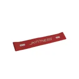 Мини-лента JK Fitness красная, среднее сопротивление — фото 1