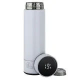 Термокружка с LED-дисплеем Extralink Smart Travel Mug белая — фото 1