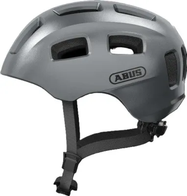 Шлем велосипедный Abus Youn-I 2.0, S 48-54 см, графитово-серебристый