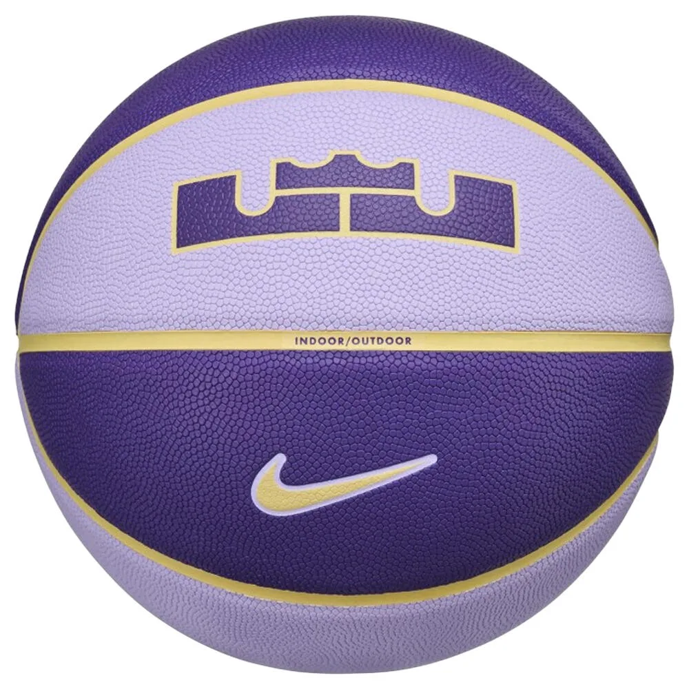 Мяч баскетбольный Nike LeBron James All Court 2.0, фиолетовый
