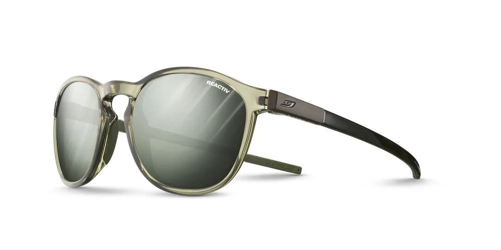 Очки Julbo Shine L фотохромные, поляризация, зелёные, категория 1-3