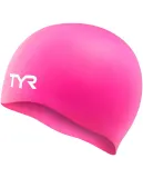 Шапочка для плавания TYR Wrinkle-Free силиконовая гладкая — фото 1