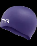 Шапочка для плавания TYR Wrinkle-Free силиконовая гладкая — фото 4