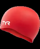 Шапочка для плавания TYR Wrinkle-Free силиконовая гладкая — фото 5