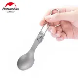 Ложка-вилка складная Naturehike Titanium Spork, 18 г — фото 2