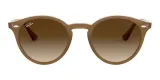Солнцезащитные очки Ray-Ban RB2180, коричневые — фото 2