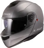 L2S Шлем мотоциклетный модульный LS2 FF908 Strobe II матовый титан XL — фото 1