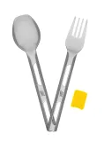 Туристические столовые приборы Esbit Cutlery Set L жёлтые — фото 5