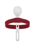 Туристические столовые приборы Esbit Cutlery Set Incl. Silicone Band L, бордовый — фото 4