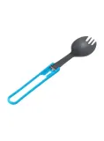 Складная ложка-вилка (спорк) MSR Folding Utensil, синяя — фото 1