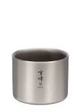 Кружка термическая Snow Peak Titanium Double Wall M 200 мл Stacking Mug — фото 1