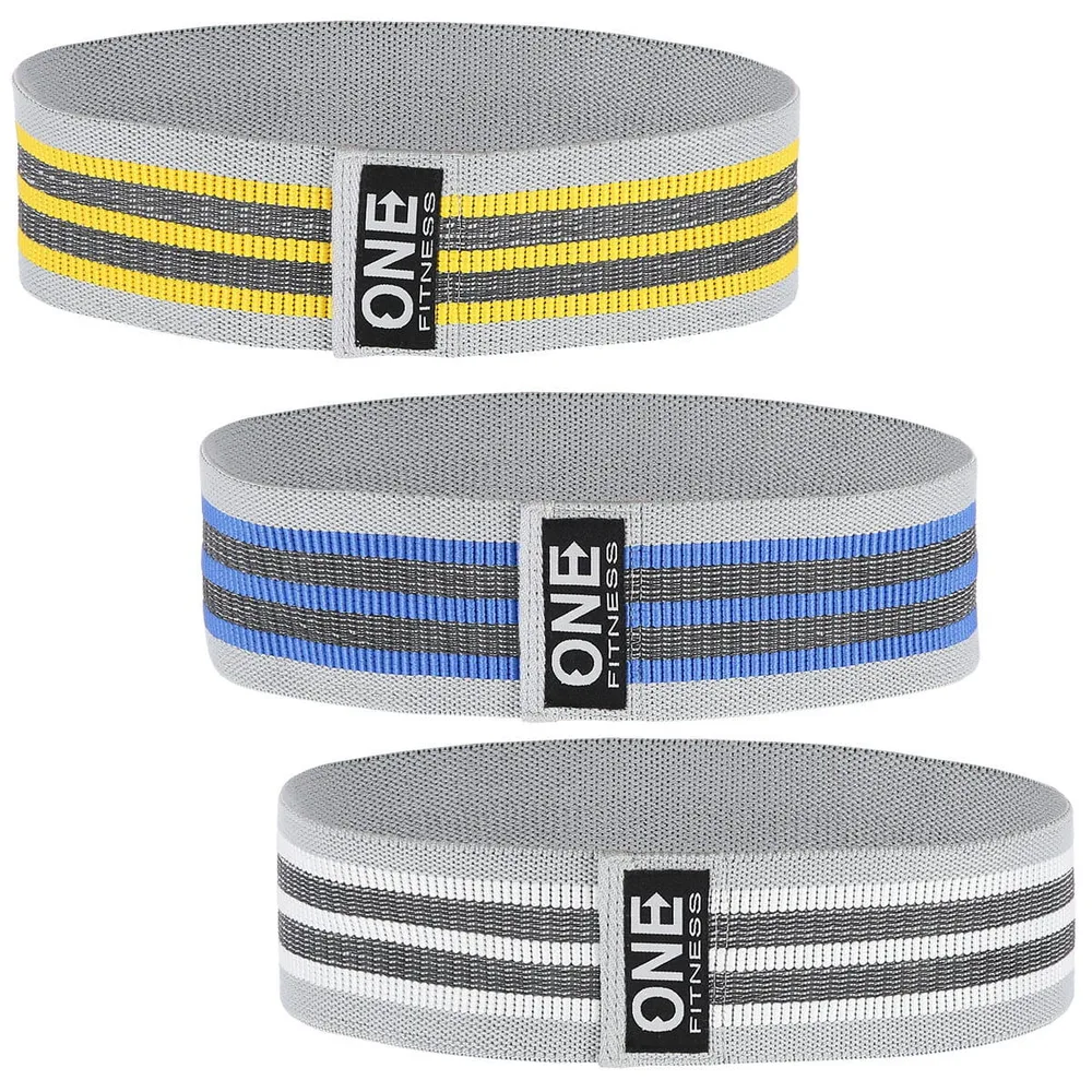 One Fitness Резинки для тренировок HMS HB001 SET 3 в 1