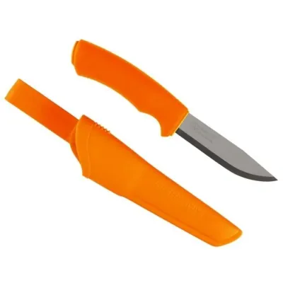 Morakniv Нож для бушкрафта из нержавеющей стали Sandvik 12C27 с ножнами