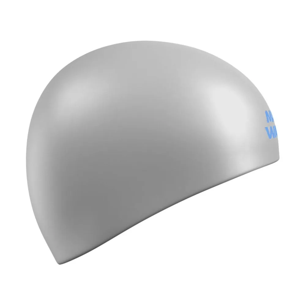 Шапочка для плавания Mad Wave Reverse Champion Azure / Grey