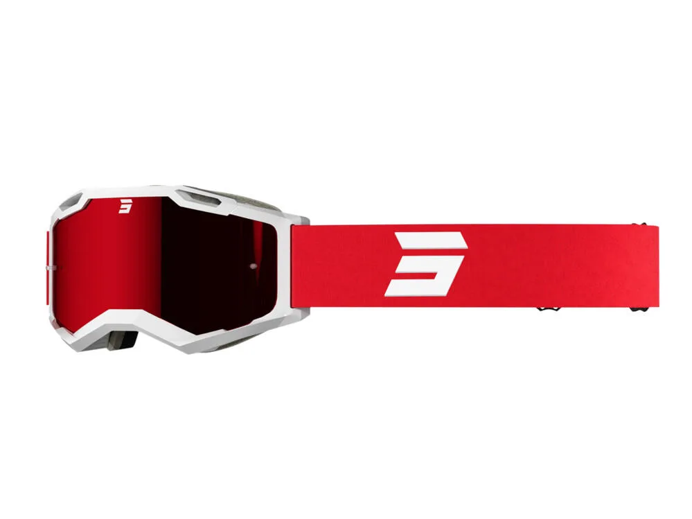 Shot Race Gear Маска для BMX Shot Iris 2.0 Tech белая, взрослая