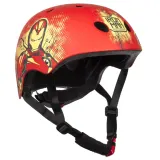 Шлем велосипедный детский Disney V3 Marvel Iron Man красный — фото 1