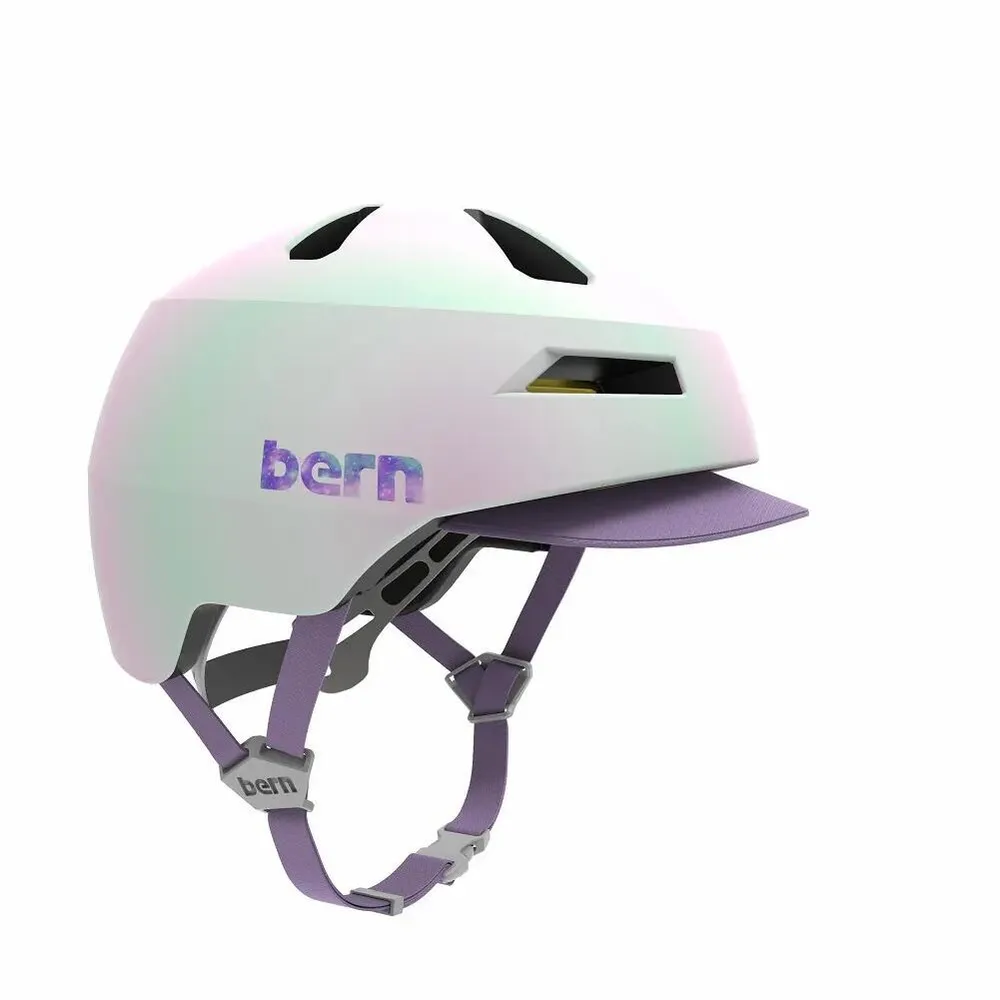 Шлем велосипедный детский Bern Nino 2.0, M, Фиолетовый