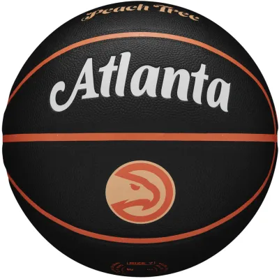 Мяч баскетбольный Wilson NBA Team City Collector Atlanta Hawks, размер 7