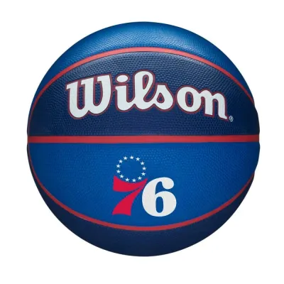 Мяч баскетбольный Wilson NBA Team Philadelphia 76ers Ball размер 7