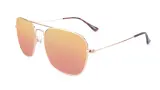 Солнцезащитные очки Knockaround Mount Evans Rose Gold с поляризацией — фото 1