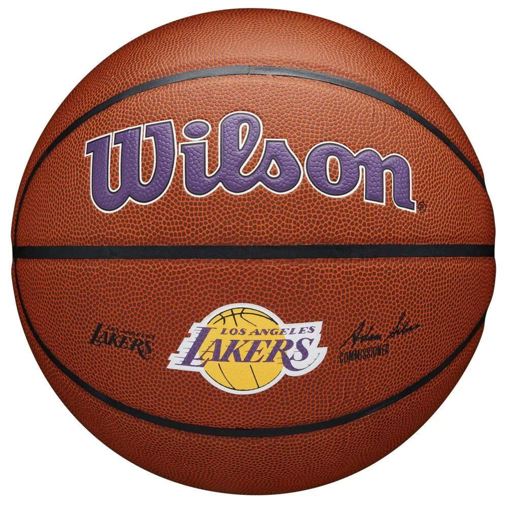 Мяч баскетбольный Wilson Team Alliance Los Angeles Lakers Ball размер 7