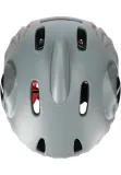Детский велосипедный шлем Crazy Safety Серая Акула с LED-фонарём — фото 4
