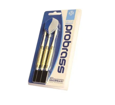Дротики для дартса Harrows Probrass Softip 18 г
