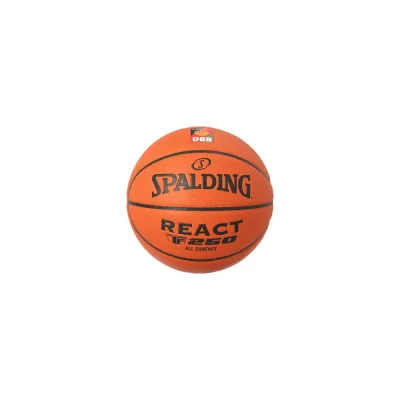 Мяч баскетбольный Spalding React TF-250 размер 7, Оранжевый
