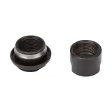 Левая контргайка и конус с пыльником Shimano FH-MT501 — фото 1