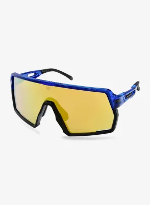 Очки велосипедные Rudy Project Kelion crystal blue/multilaser yellow