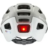 Шлем велосипедный Uvex Finale Visor со встроенным визором, бежевый — фото 6