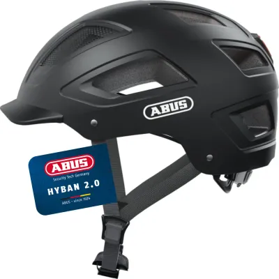 Велосипедный шлем ABUS Hyban 2.0 чёрный