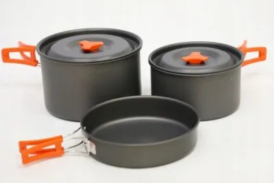 Набор туристической посуды Vango Hard Anodised на 4 персоны