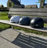 Pro Sport Lights Велосипедный шлем для скоростного электровелосипеда NTA 8776, чёрный — фото 4
