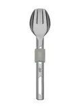 Столовые приборы туристические Esbit Cutlery Set с силиконовой лентой L - stone grey — фото 3