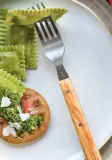Набор ножей и вилок Opinel Olive Wood, 4+4 предмета — фото 4